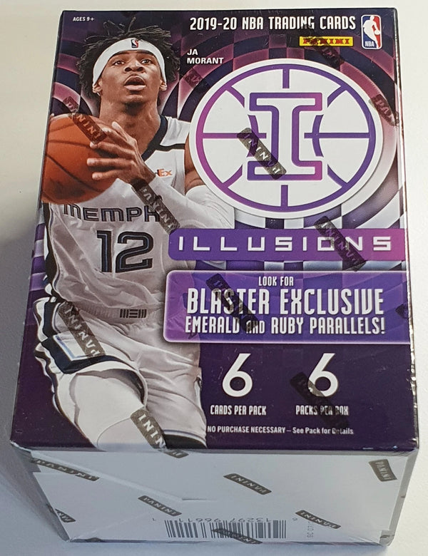 2019-20 Panini Illusions Basketball Blaster Box - Factory Sealed Ja Morant RC
