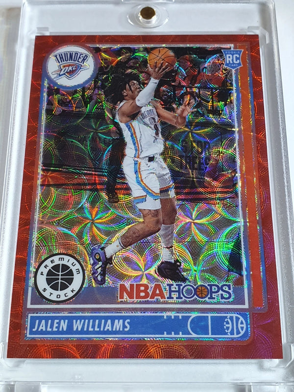 2022 Chronicles Jalen Williams Rookie #573 RED SCOPE /48 Holo RC - Rare