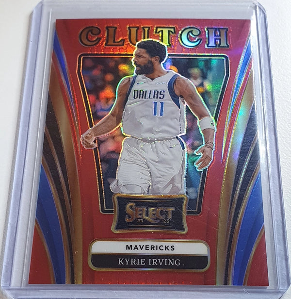 2024 Panini Select Kyrie Irving #19 RED /99 Holo Clutch - Ready to Grade