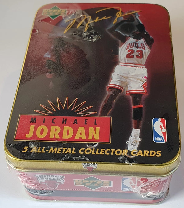 1996 Upper Deck Michael Jordan ALL-METAL Card Set (5 Cards) - Factory Sealed