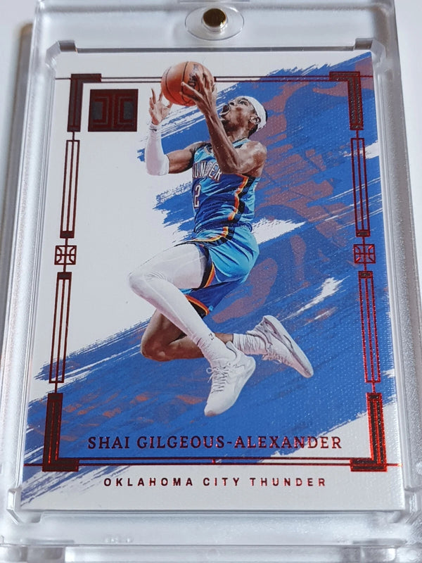 2023 Panini Impeccable Shai Gilgeous-Alexander #53 INTERNATIONAL Edition - Rare