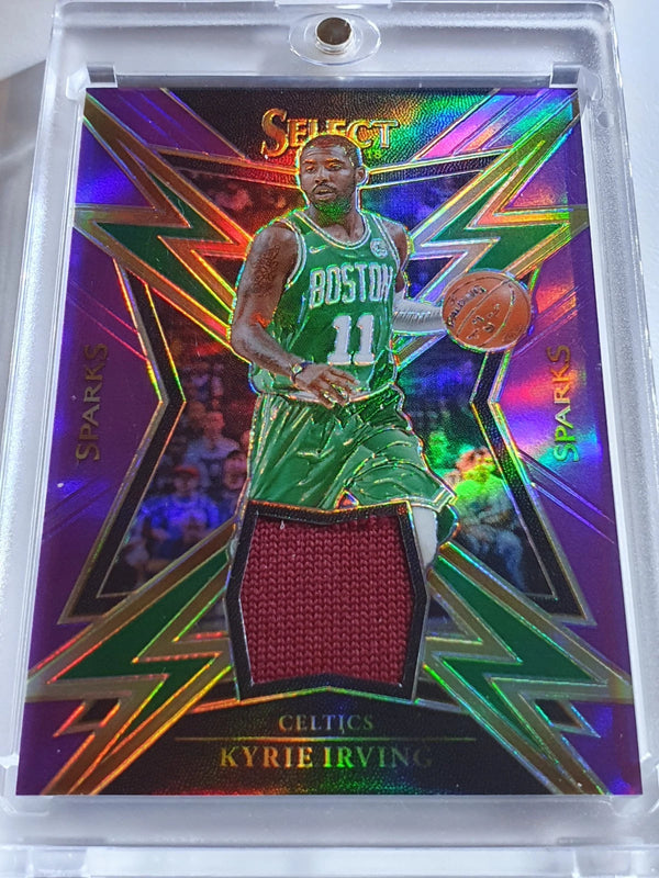 2017 Panini Select Kyrie Irving #PATCH PURPLE /99 Holo Game Worn Jersey - Rare
