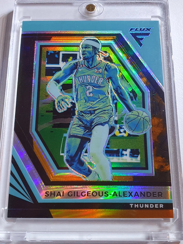 2022 Flux Shai Gilgeous-Alexander #154 SOLAR ECLIPSE /49 Holo - Ready to Grade