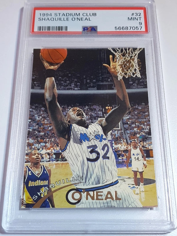 1994 Topps Stadium Club Shaquille O'Neal #32 - PSA 9 (POP 39)