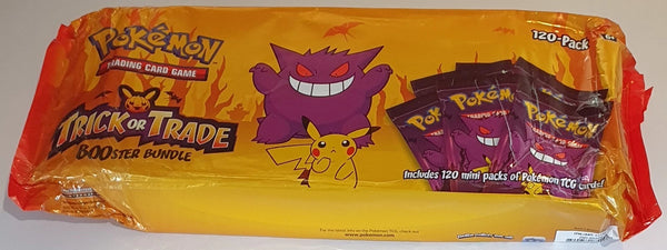 2022 Pokemon Trick or Trade Booster Bundle (120 Packs) - Factory Sealed