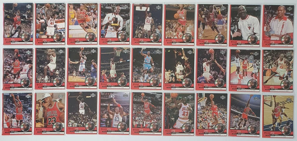 Lot of 27 x 1999 Upper Deck Michael Jordan Tribute to Michael Jordan - Rare