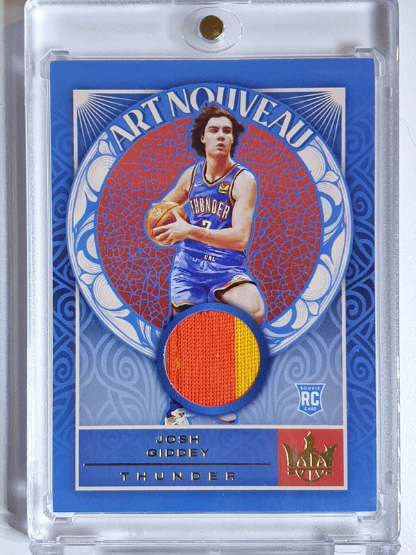 2021 Court Kings Josh Giddey Rookie #PATCH /25 PRIME Jersey - Rare