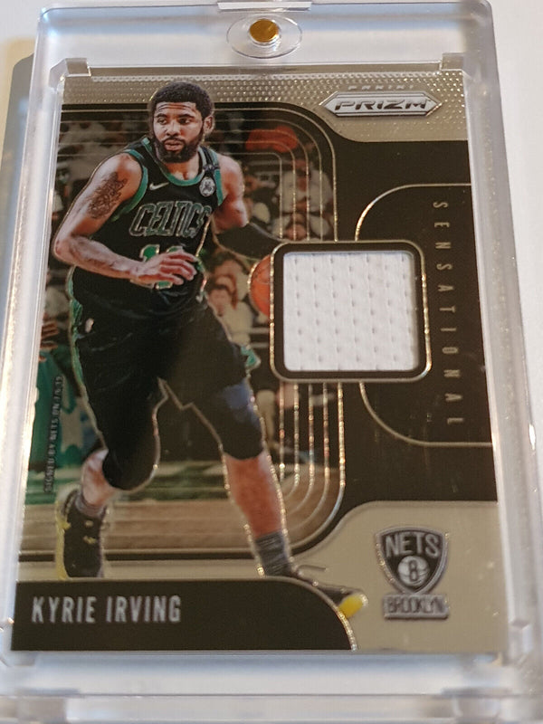 2019 Panini Prizm Kyrie Irving #PATCH Sensational Swatches - Ready for Grading