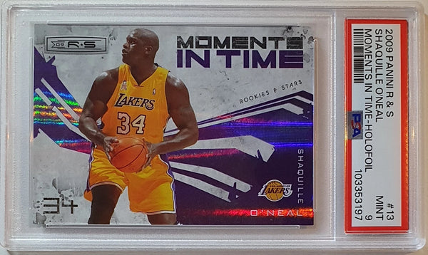 2009 Panini Rookies & Stars Shaquille O'Neal #13 HOLOFOIL /250 - PSA 9 (POP 2)