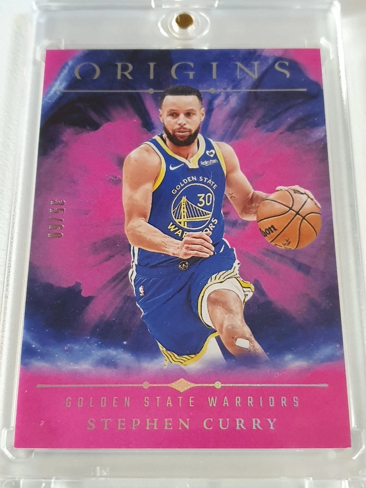 2024 Panini Origins Stephen Curry #54 PINK /60 Edition - Ready to