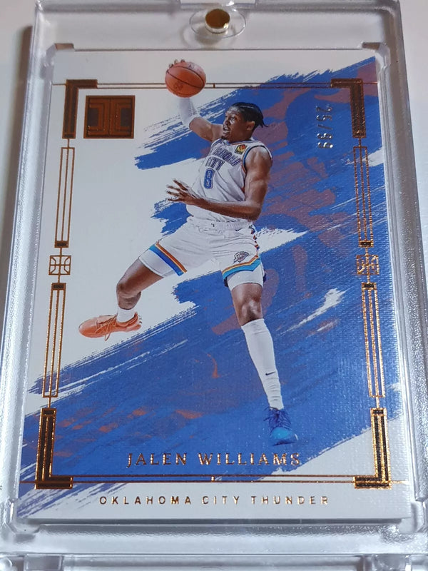 2023 Panini Impeccable Jalen Williams #16 BRONZE /99 Edition - Ready to Grade
