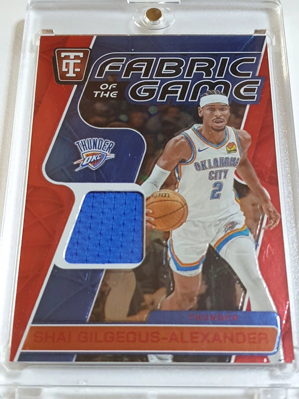 2024 Totally Certified Shai Gilgeous-Alexander #PATCH MIRROR RED /75 Game Jersey