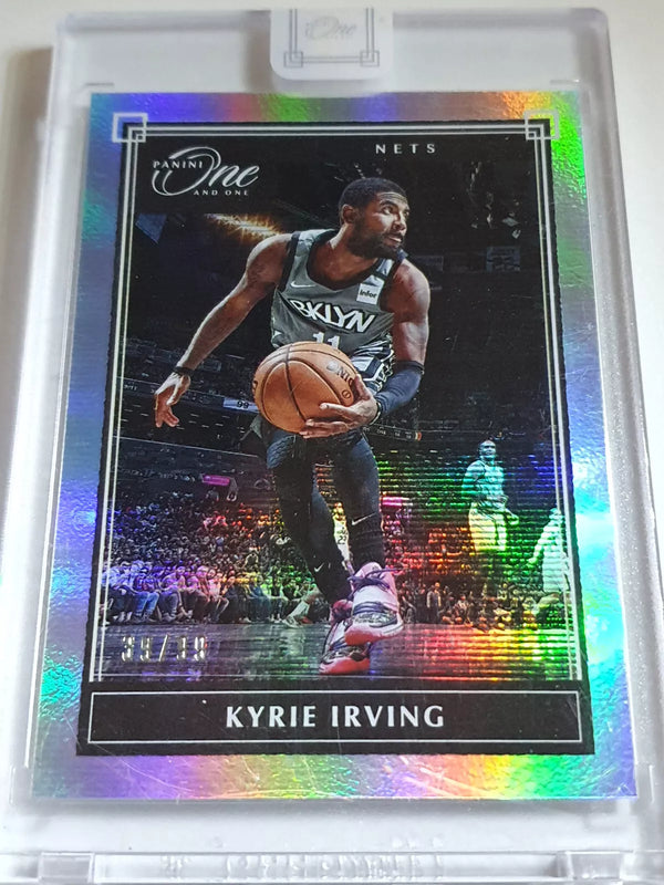 2019 Panini One and One Kyrie Irving #72 HOLO /99 - Panini Factory Sealed