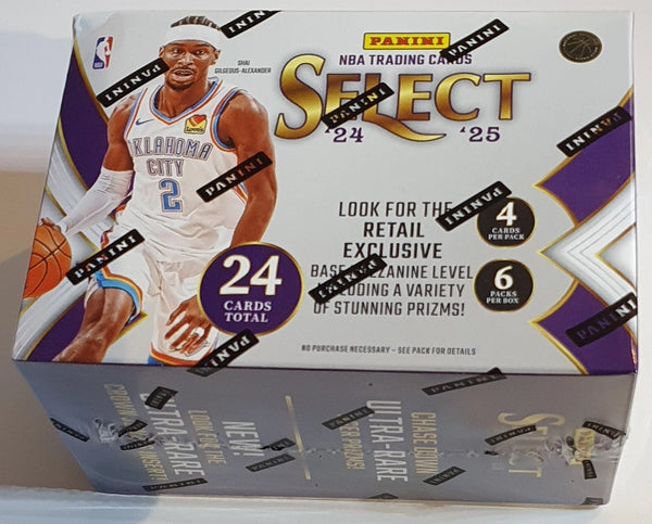 2024-25 Panini Select Basketball Blaster Box - Factory Sealed Risacher Castle?