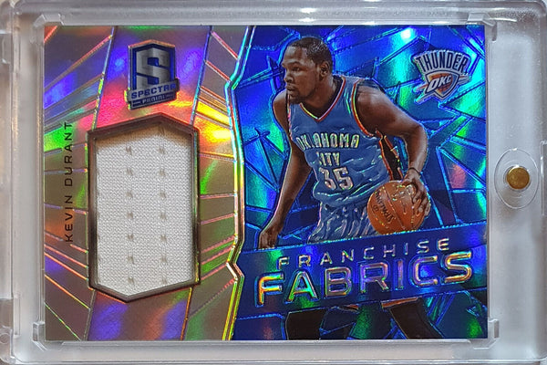 2015 Panini Spectra Kevin Durant #PATCH BLUE HOLO /49 Prizm - Rare