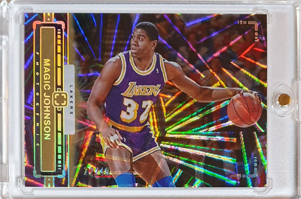 2023 Panini Photogenic Magic Johnson #117 WEDGES 22/49 Holo - Ready to Grade
