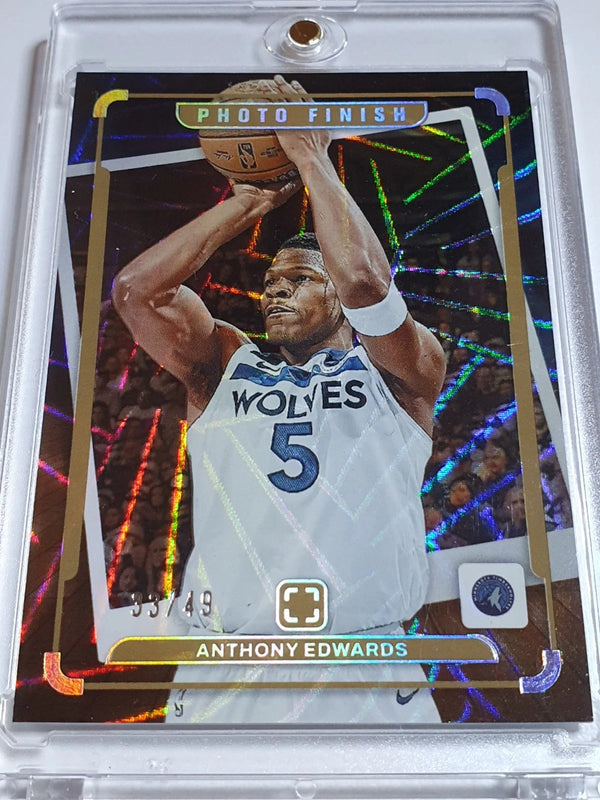 2024 Panini Photogenic Anthony Edwards #6 WEDGES /49 Holo - Ready to Grade