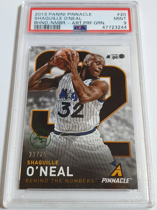2013 Panini Pinnacle Shaquille O'Neal #20 GREEN /25