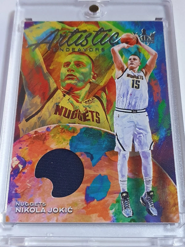 2022 Panini Court Kings Nikola Jokic #PATCH Game Worn Jersey - Ready to Grade