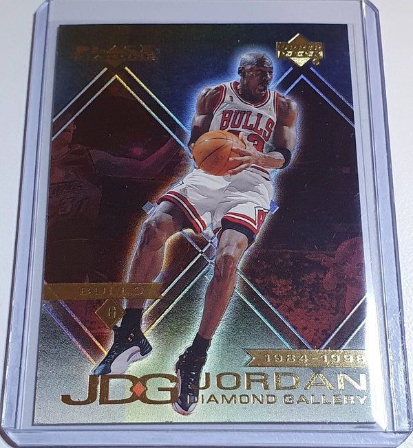 1999 Upper Deck Michael Jordan Diamond Gallery #DG8 HOLO Insert - Ready to Grade