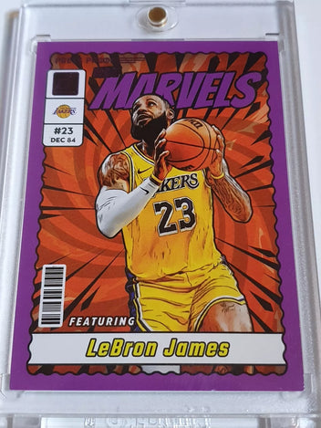 2019 Panini Clearly Donruss Basketball Base Card #20 LeBron