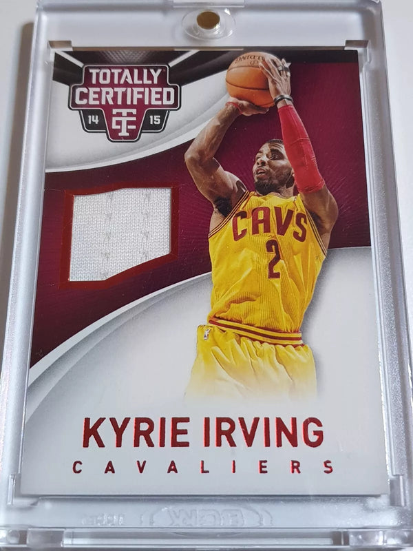 2014 Totally Certified Kyrie Irving #PATCH RED /249 Game Worn Jersey - Rare