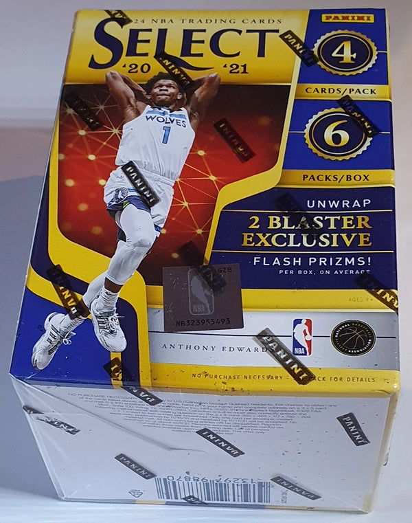 2020-21 Panini Select Basketball Blaster Box - Factory Sealed Anthony Edwards RC