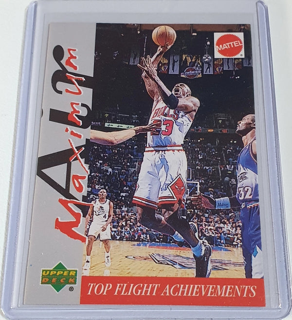 1999 Upper Deck Mattel Michael Jordan Hoops Highlights Series Card