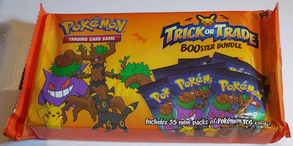2024 Pokemon Trick or Trade Booster Bundle 35 Packs - Factory Sealed