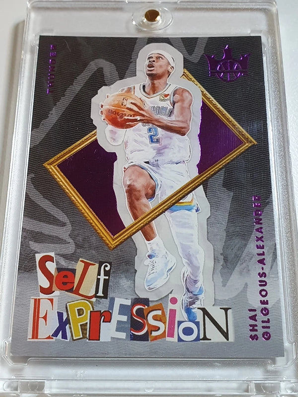2024 Panini Court Kings Shai Gilgeous-Alexander #27 PINK /99 Self Expression