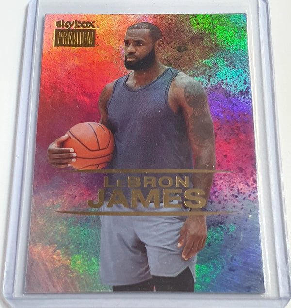 2021 UD Skybox Metal Universe Champions LeBron James #S-50 Skybox Premium - Rare