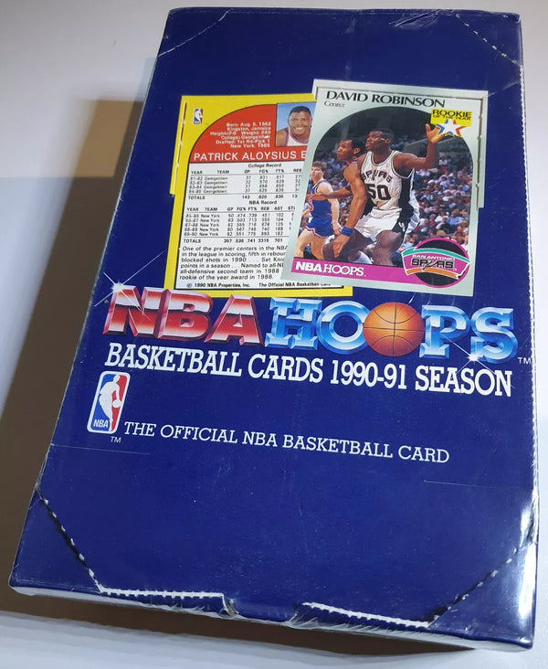 1990-91 NBA Hoops Basketball Series 1 Sealed Box - Factory Sealed