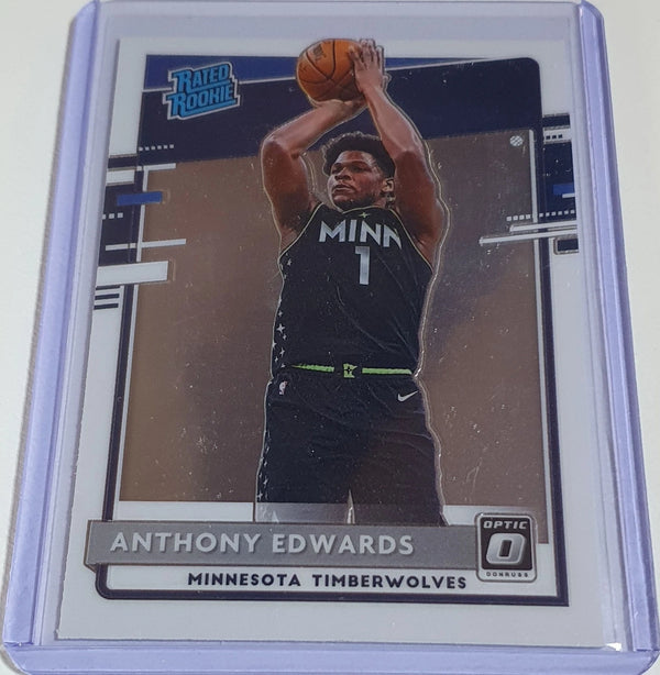 2020 Panini Donruss Optic Anthony Edwards Rookie #151 RC - Ready to Grade