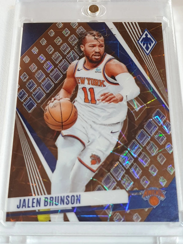 2023 Phoenix Jalen Brunson #242 BRONZE LAZER PHOENIX /49 Holo - Ready to Grade