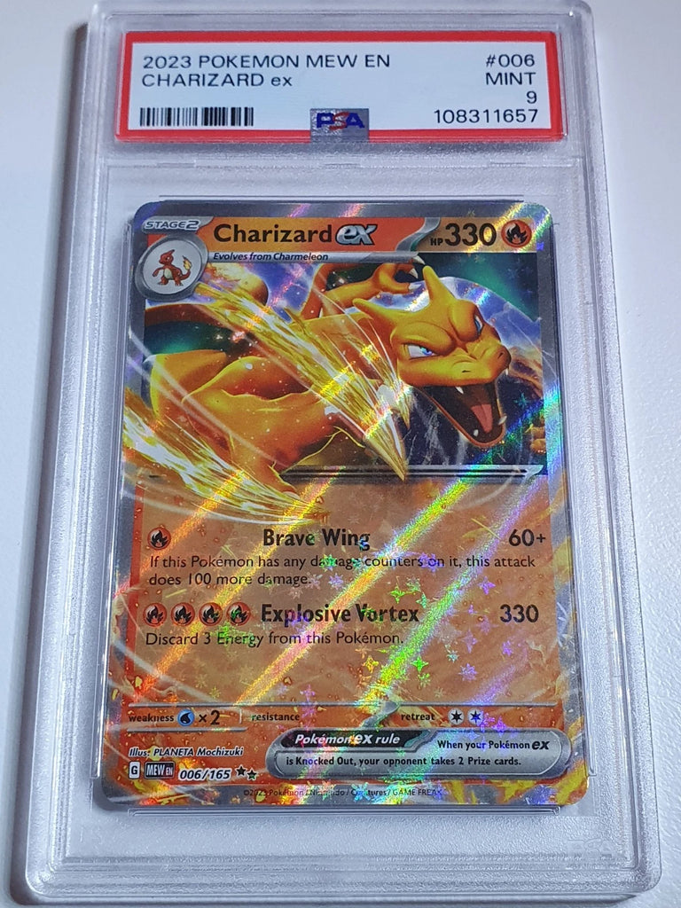 006 165 pokemon card Pokemon Charizard EX 006/165 Holo Mew En