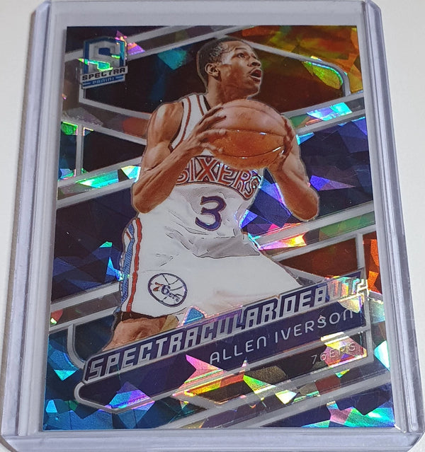 2023 Panini Spectra Allen Iverson #198 ASTRAL /49 Prizm - Ready to Grade
