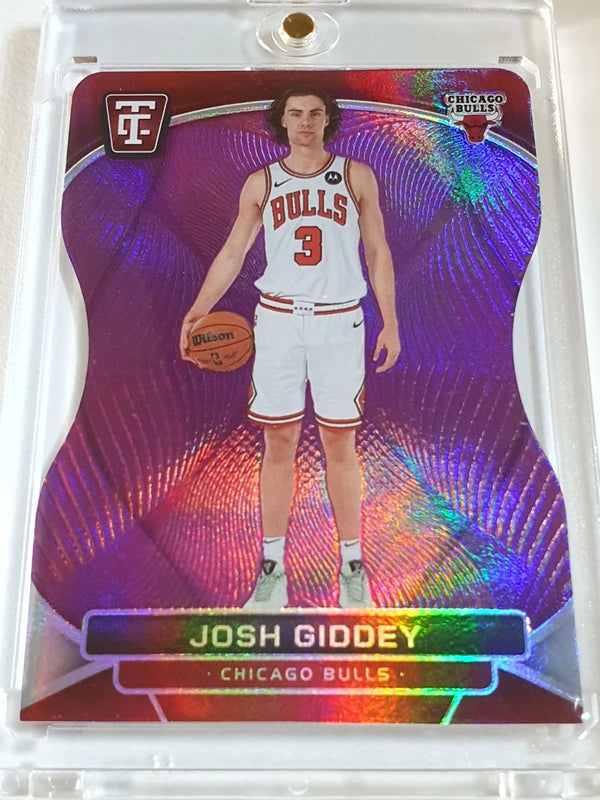2024 Totally Certified Josh Giddey #85 PURPLE PLATINUM MIRROR /49 Holo Die-Cut