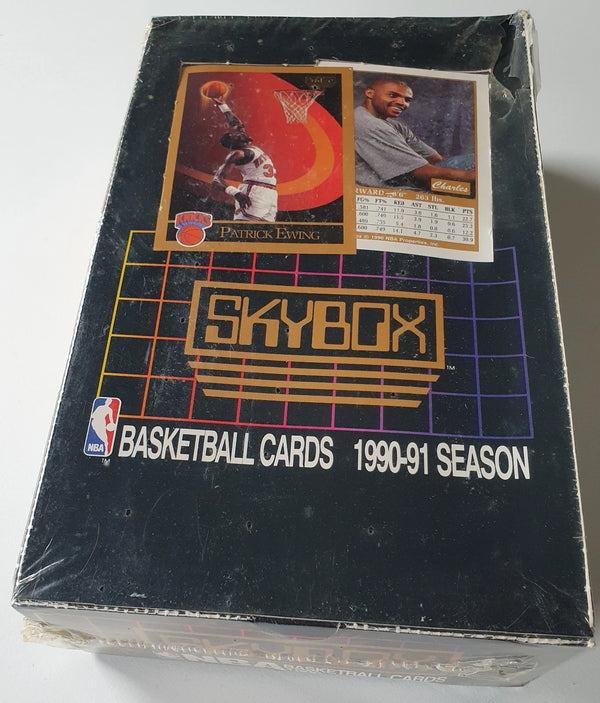 1990-91 Skybox NBA Basketball Series 1 Box - Factory Sealed
