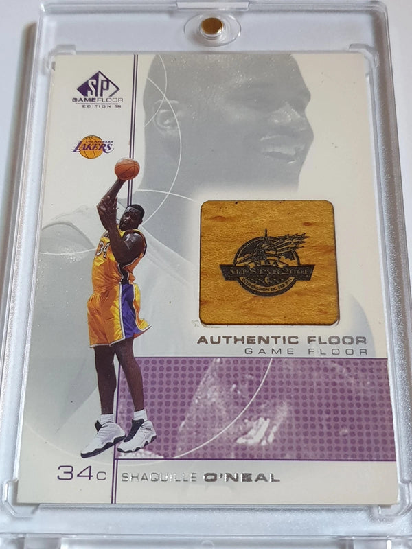 2000 SP Game Floor Edition Shaquille O'Neal #SO Authentic Floor - Ready to Grade