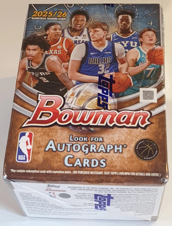2025-26 Bowman Basketball Blaster Box - Factory Sealed Cooper Flagg RC?