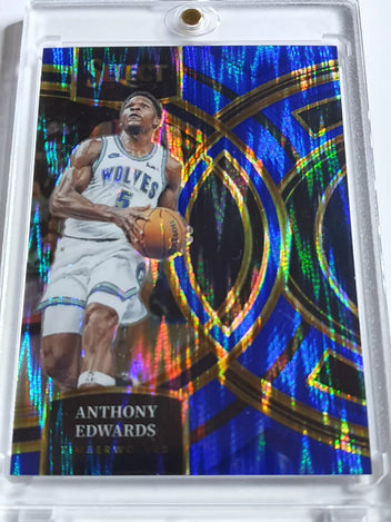 Anthony Edwards Short Print /199 Holo 2024 Player Of The Day Basketball Panini 2022