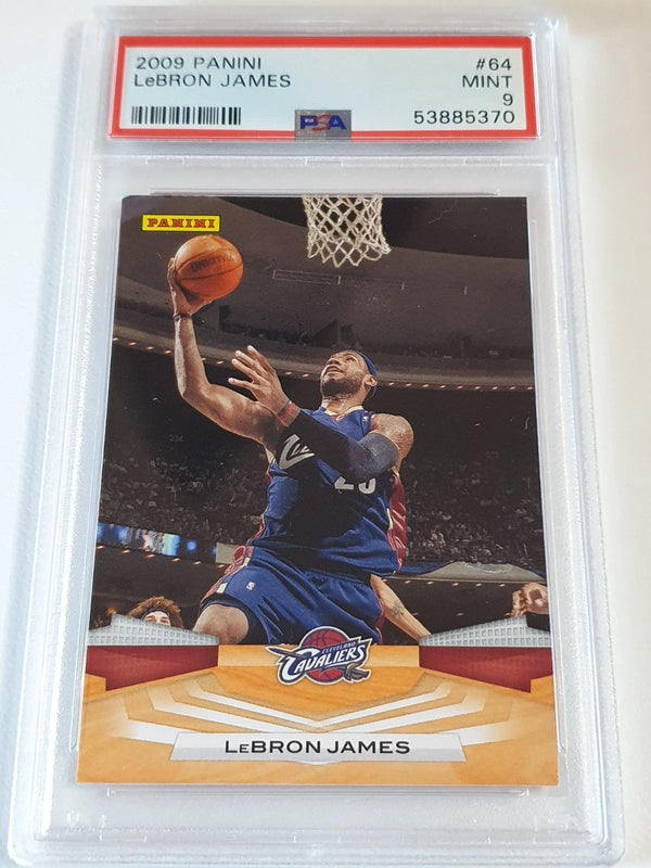 2009 Panini LeBron James #64 - PSA 9 (Low POP)