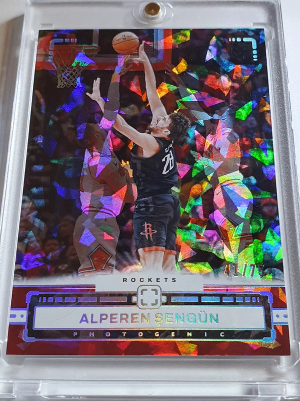 2023 Panini Photogenic Alperen Sengun #38 DIAMOND /75 Holo - Ready to Grade