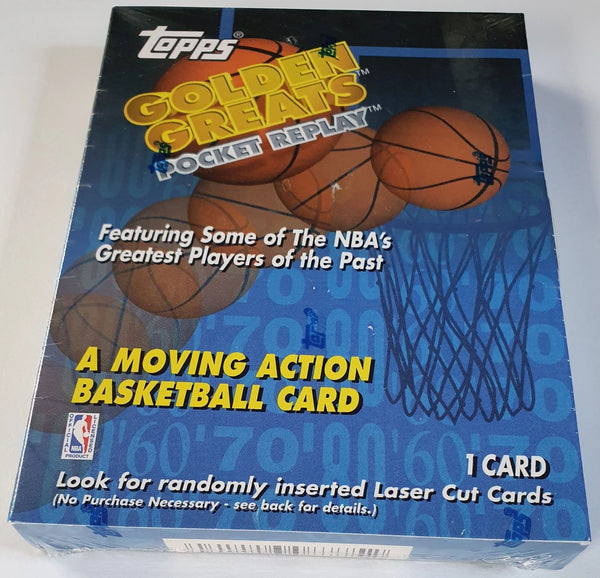 1998 Topps Golden Greats Pocket Replay Motion Action Card - Factory Sealed