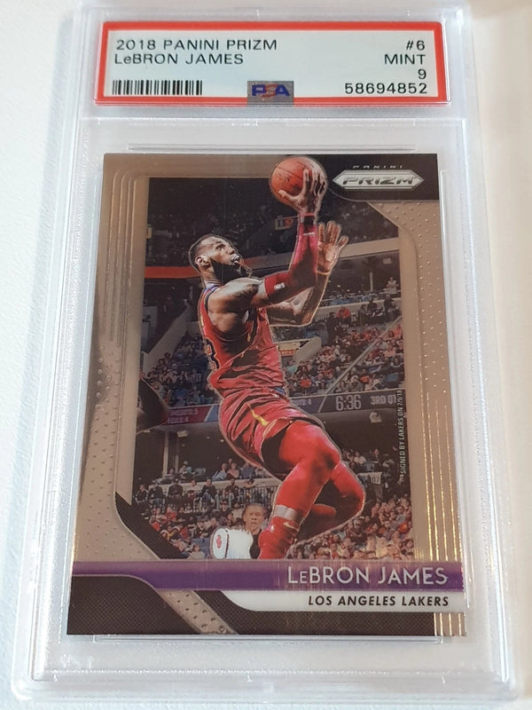 2018 Panini Prizm LeBron James #6 - PSA 9