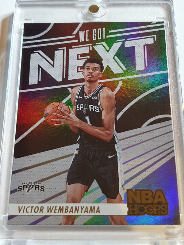 2023 Panini NBA Hoops Victor Wembanyama #33 HOLO We Got Next - Rare