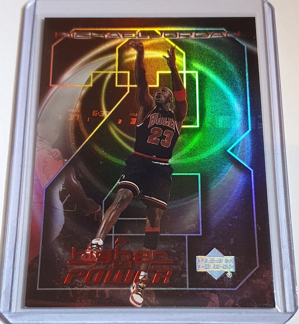 1998 Upper Deck Michael Jordan A Higher Power #MJ6 HOLO Insert - Ready to Grade