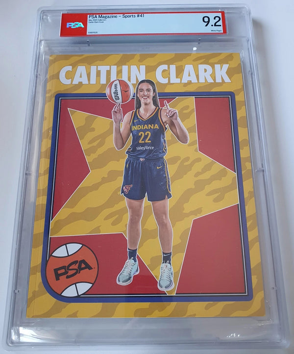 2025 PSA Magazine Caitlin Clark 1st Cover Collector's Edition - PSA 9.2 (POP 3)