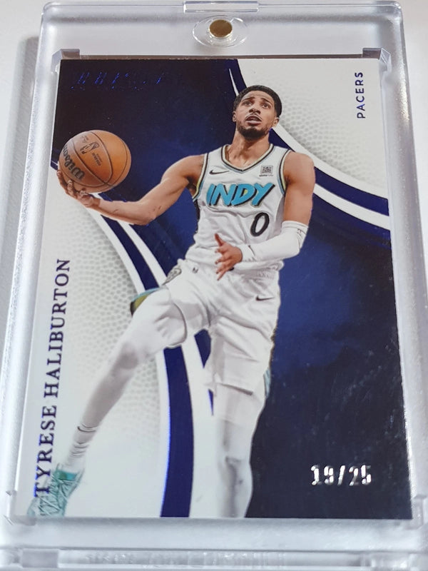 2024 Panini Immaculate Collection Tyrese Haliburton #29 BLUE /25 Foil - Rare