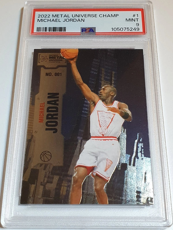2022 Skybox Metal Universe Champions Michael Jordan #1 - PSA 9 (Low POP)